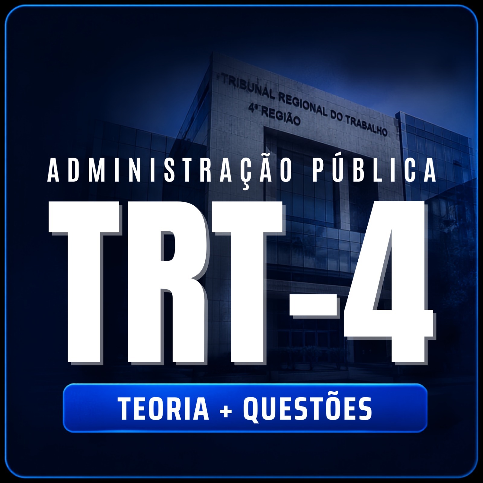 Administração Pública TRT-4 - Teoria + Questões