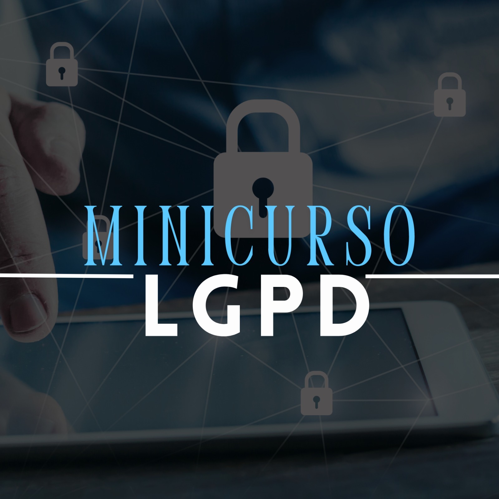 Logo Minicurso LGPD para Concursos 