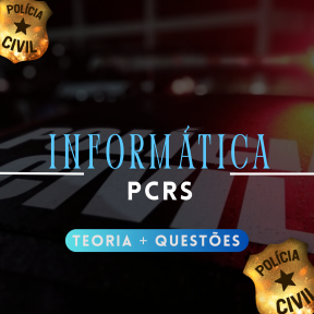 Logo Informática PCRS Teoria + Questões